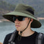 Sireck Sun Hat for Men Women, UPF50+ Fishing Hat, Sun Protection Bucket Hats Wide Brim Safari Hat Boonie Hat for Hiking Beach