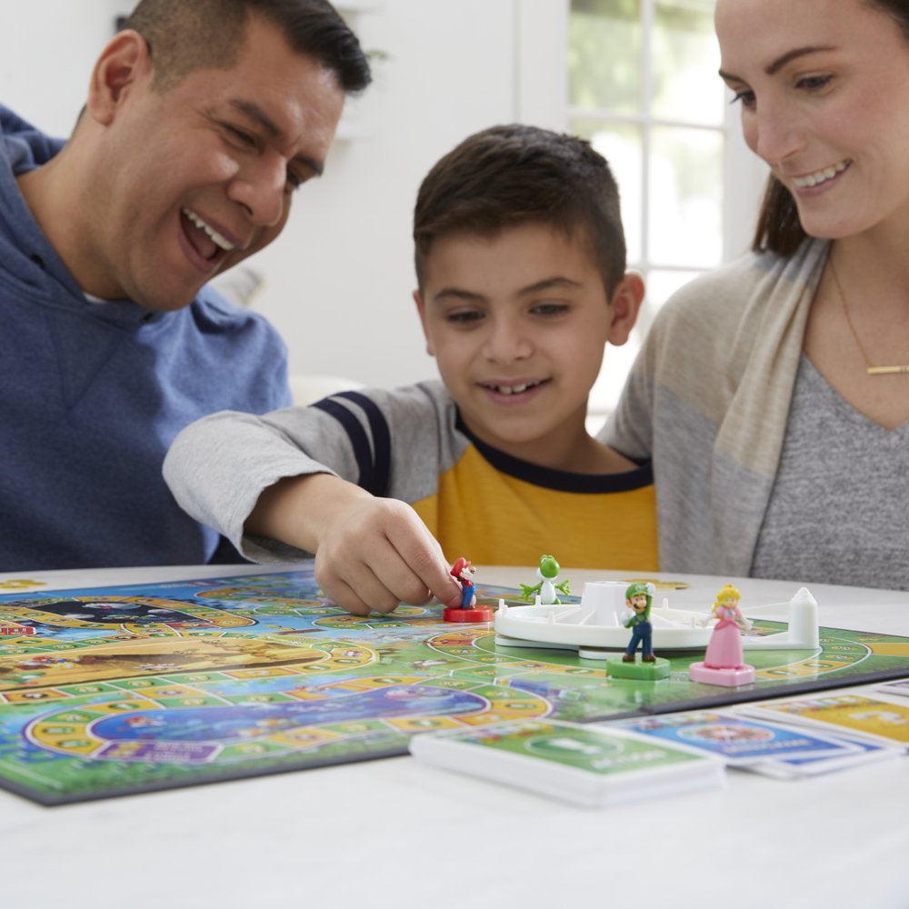 The Game of Life: Super Mario Edition Board Game for Kids Ages 8 and Up