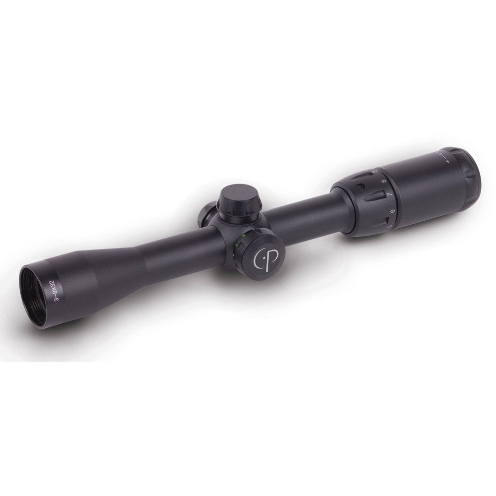 Centerpoint 3-9X32Mm Rifle Scope, Illumination Mil-Dot Reticle, LR392RG2