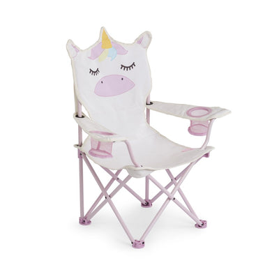 Firefly! Outdoor Gear Sparkle the Unicorn Kid'S Camping Chair - Pink/Off-White Color