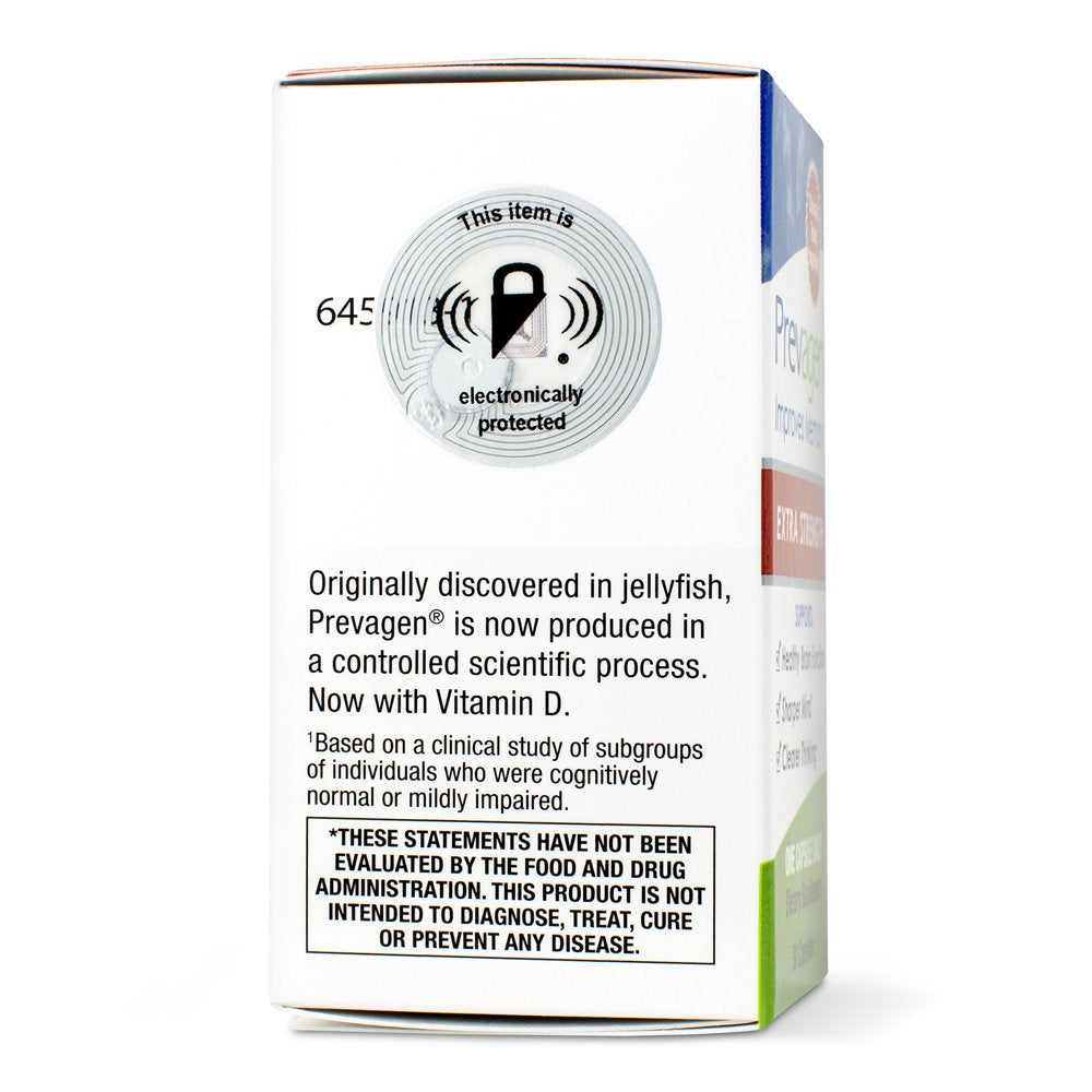 Prevagen Improves Memory Extra Strength Memory Capsules, 30 Ct