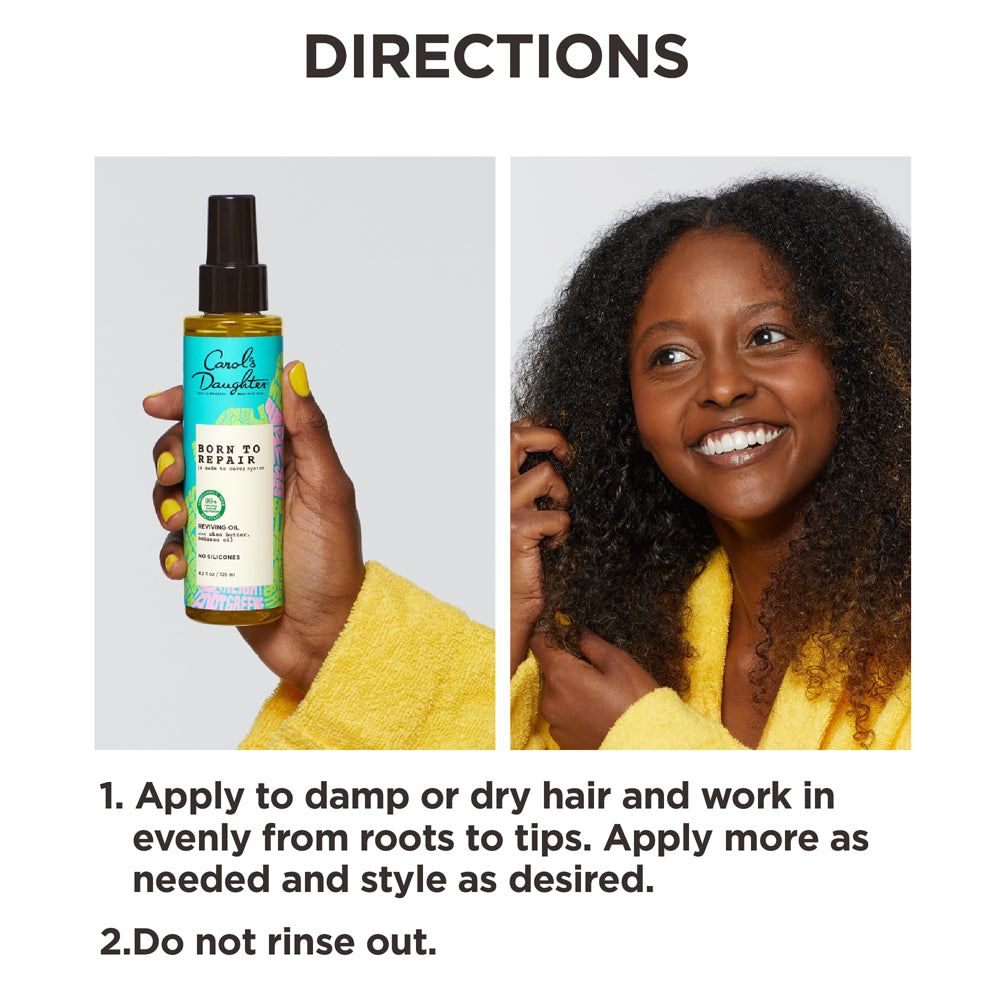 Carol'S Daughter Born to Repair Reviving Hair Oil with Shea Butter, 4.2 Fl Oz