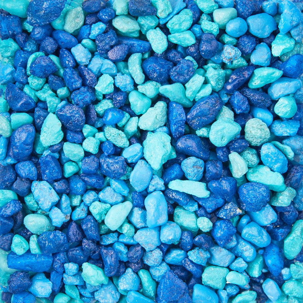 Aqua Culture Aquarium Gravel, Blue, 5-Pound
