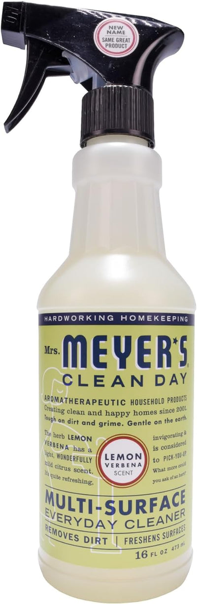 MRS. MEYER'S CLEAN DAY All-Purpose Cleaner Spray, Lemon Verbena, 16 Fl. Oz