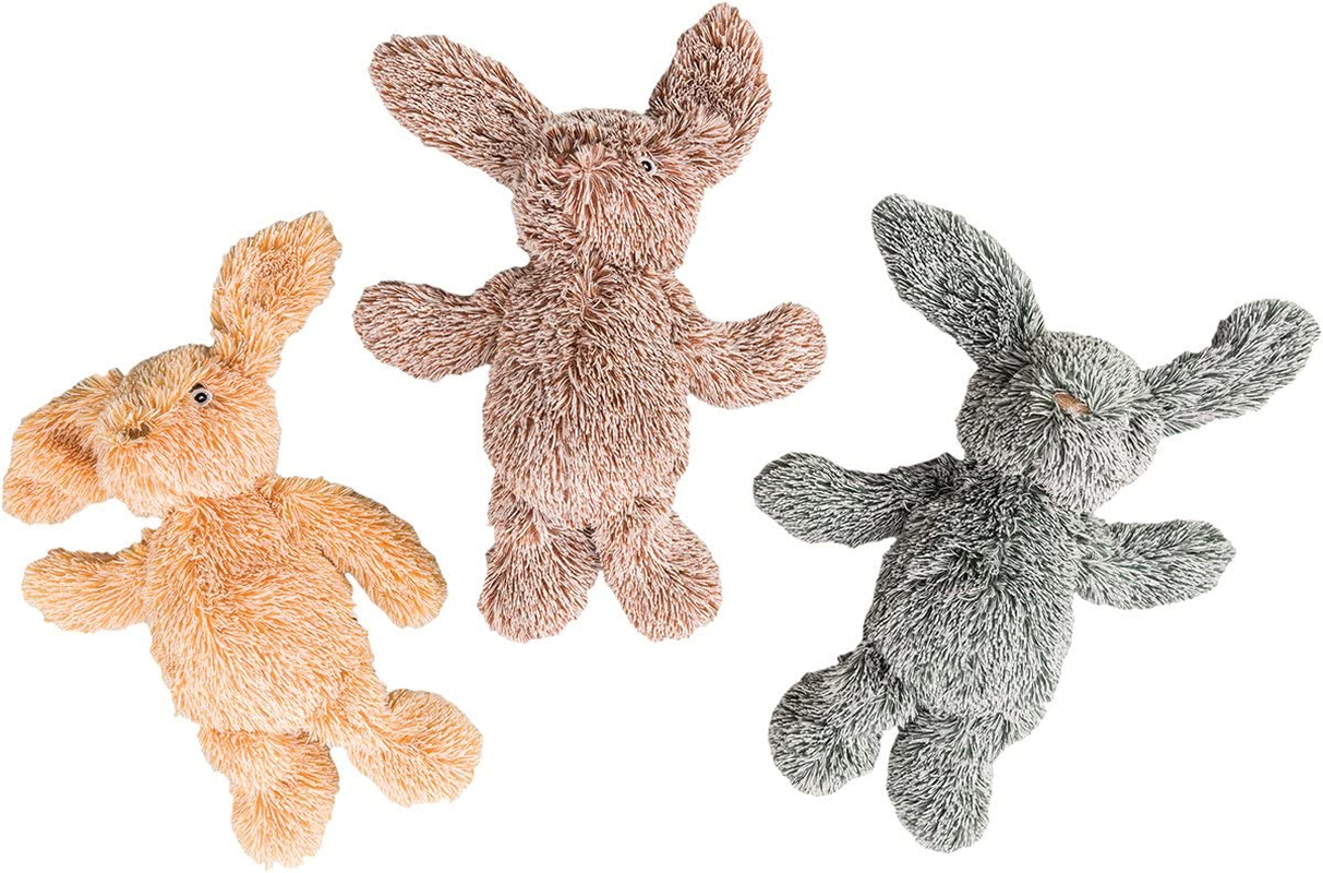 Ethical Pets 13" Assorted Cuddle Bunnies Plush Dog Toy (54130) (Pack of 1)