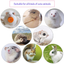 Small Animal Plush Bed, Bunny Bed, for Bunny, Chinchilla, Squirrel, Hedgehog