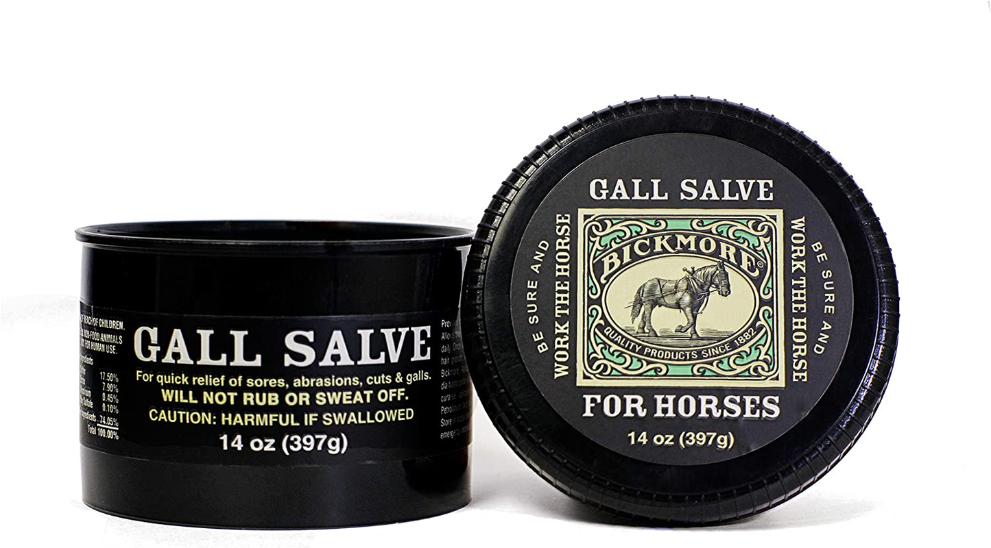 Gall Salve Wound Cream for Horses 14Oz - Quick Equine Relief of Sores, Abrasions, Cuts and Galls
