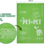 PET N PET Dog Poop Bag USDA Certified 38% Biobased Poop Bags 1080 Counts 60 Rolls 9X13 Inches Dog Bags for Poop