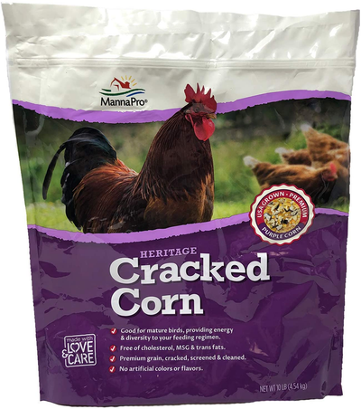 Chicken Scratch | USA Purple Corn, Treat for Chicken Coop, Duck Food, Chicken Supplies | 10 Pounds