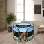 Pet Portable Foldable Play Pen Exercise Kennel Dogs Cats Indoor/Outdoor Tent for Small Medium Large Pets Animal Playpen with Pop up Mesh Cover Great for Travel by