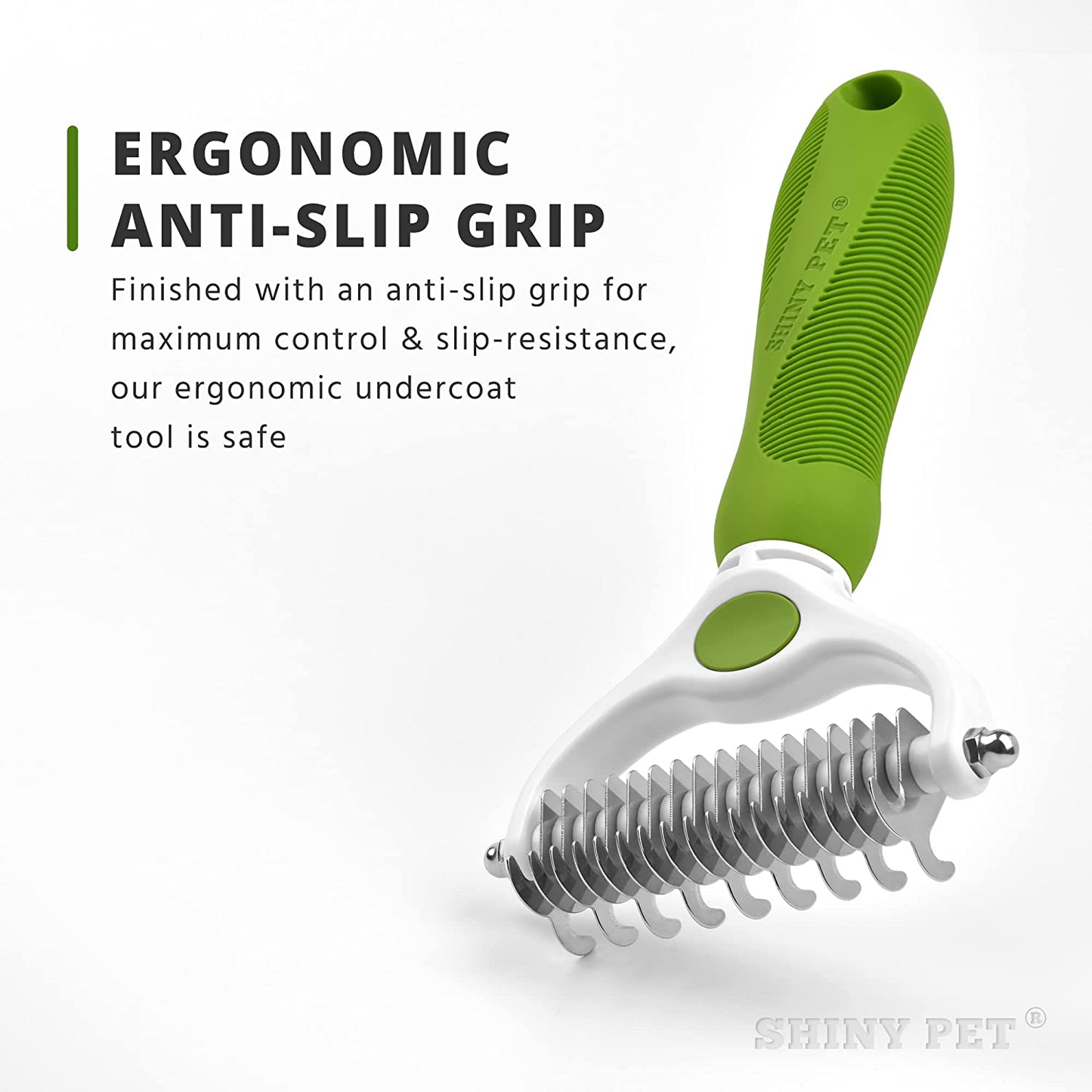 Pet Grooming Tool Bundle Set: Pet Hair Comb [Tool #8] + Pet Undercoat Comb [Tool #9]