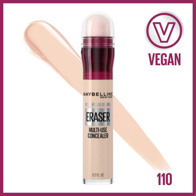 Maybelline Instant Age Rewind Instant Eraser Multi Use Concealer, 110, 0.2 Fl Oz