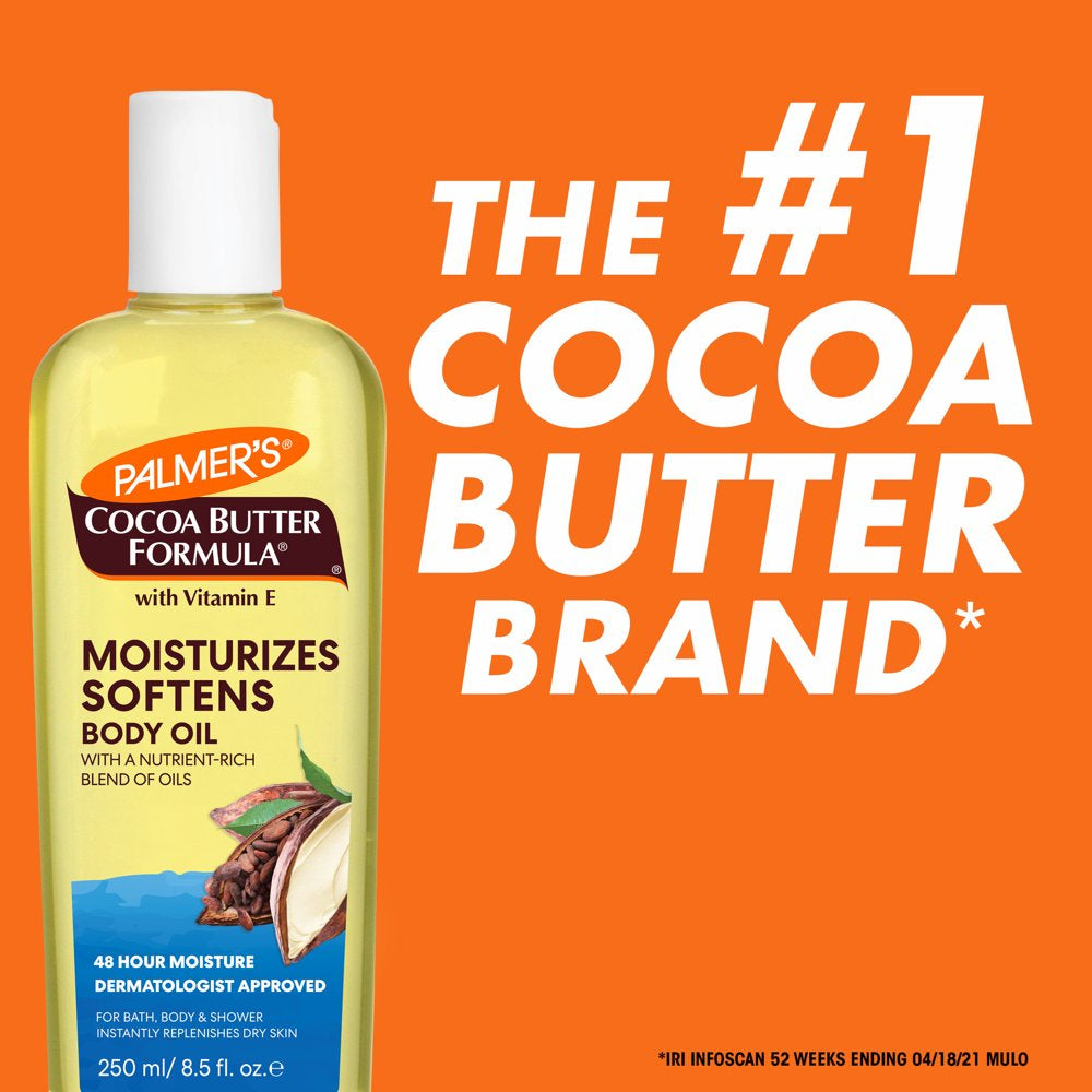 Palmer'S Cocoa Butter Formula Moisturizing Body Oil, 8.5 Fl. Oz.