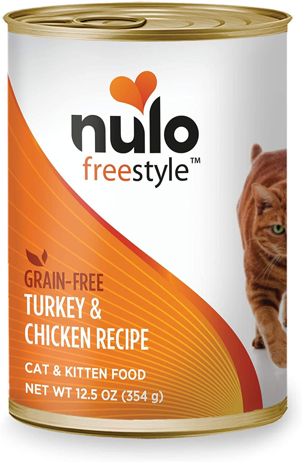 Nulo Grain Free Canned Wet Cat Food (Turkey & Chicken, 12.5 Oz, Case of 12)