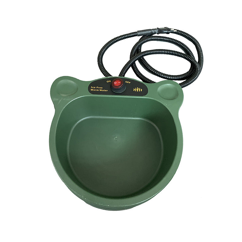 Pet Supplies Outdoor Heating Bowl Cat And Dog Food Tray