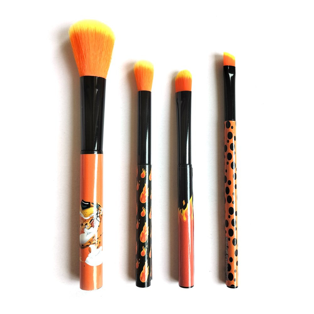 Flamin' Hot Cheetos 4PC Cosmetic Brush Set