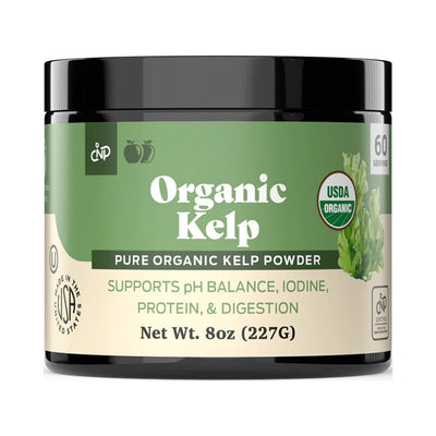 Organic Sea Kelp Powder Supplement - Bulk Raw Kelp & Dry Seaweed Powder 8Oz 75 Serving Thyroid, Iodine, & Digestion