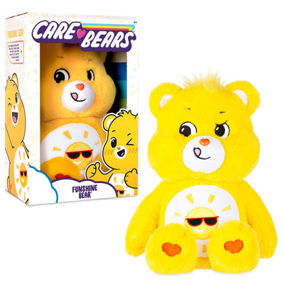 Care Bears 14" Plush - Funshine Bear - Soft Huggable Material!