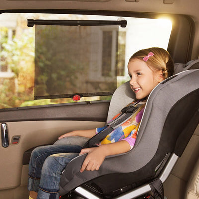 Safefit Safetemp Baby Car Sunshades, Black, 2 Pack