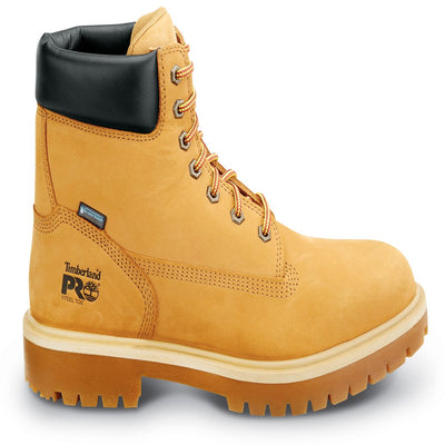 Timberland PRO 6IN Direct Attach Men'S, Wheat, Steel Toe, EH, Maxtrax Slip Resistant, WP Boot (9.5 M)