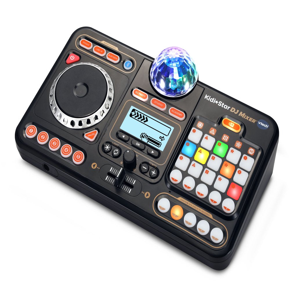 Vtech Kidistar DJ Mixer Sound-Mixing Music Maker with Party Lights