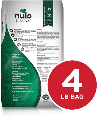 Nulo FS CAT Senior Pollock, 4 Lb - Resealable