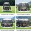 Alvantor Screen House Room Camping Tent Outdoor Canopy Pop up Sun Shade Shelter 8 Mesh Walls Not Waterproof Beige 12'X12' Patent