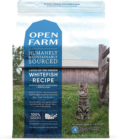 Open Farm Dry Cat Food, Humanely Raised Meat Recipe with Non-Gmo Superfoods and No Artificial Flavors or Preservatives