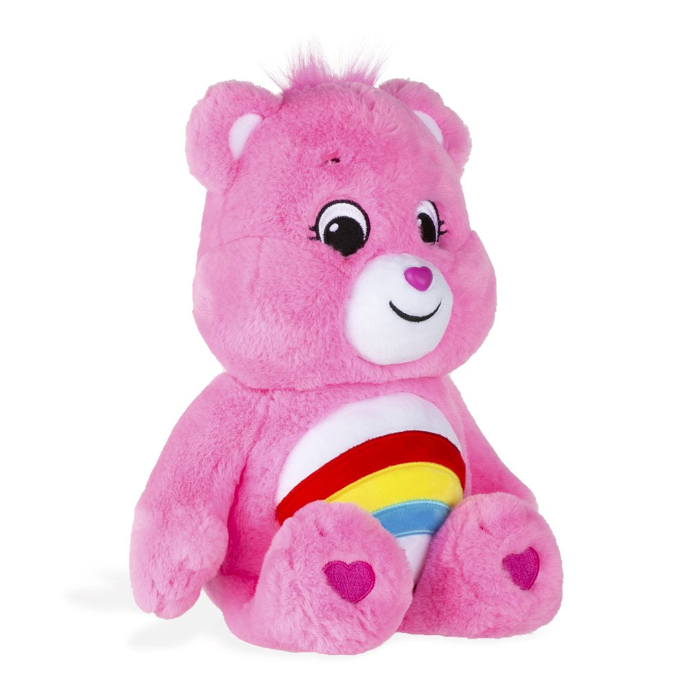 Care Bears 14" Plush - Cheer Bear - Soft Huggable Material!