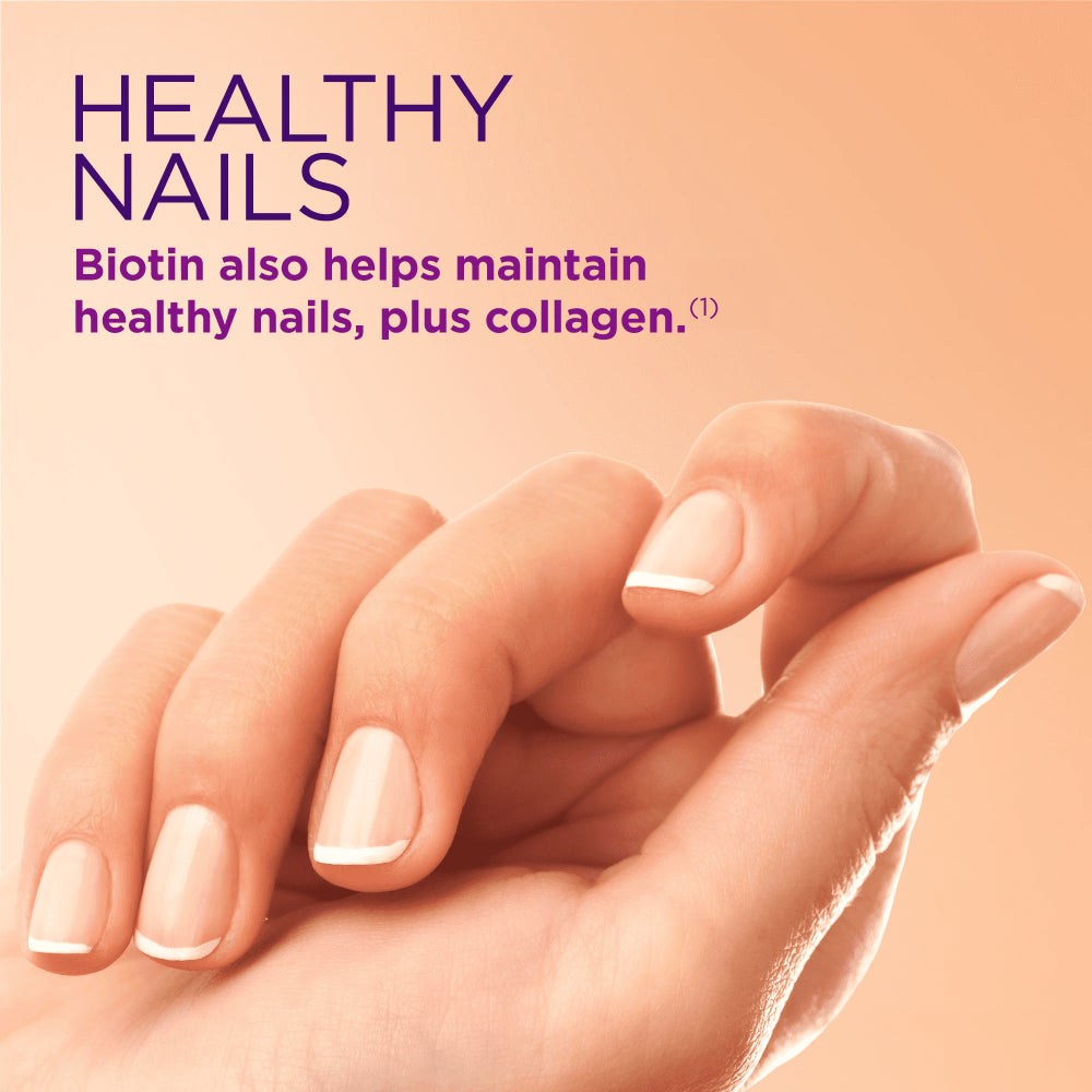 Nature'S Bounty Hair Skin and Nails with Collagen and Biotin, Gummies, Tropical Citrus, 90 Ct