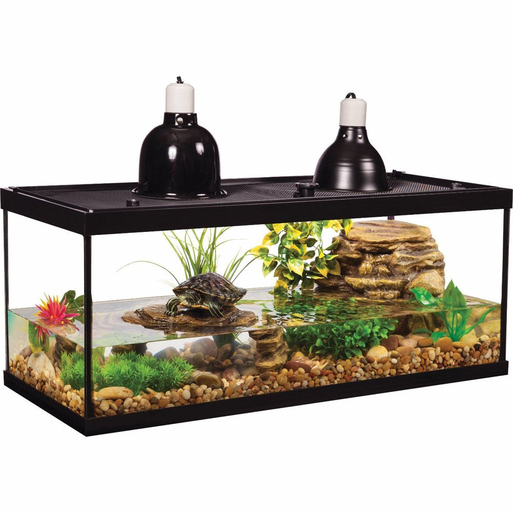 Tetra Tetrafauna 20-Gallon Deluxe Aquatic Glass Turtle Tank Starter Kit