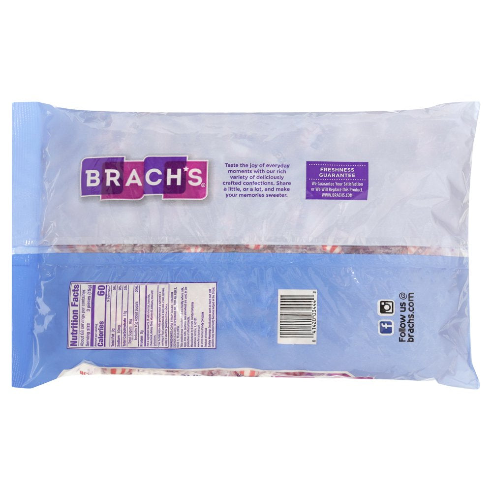 Brach'S Star Brites, Individully Wrapped, Peppermint Candy, 36 Oz