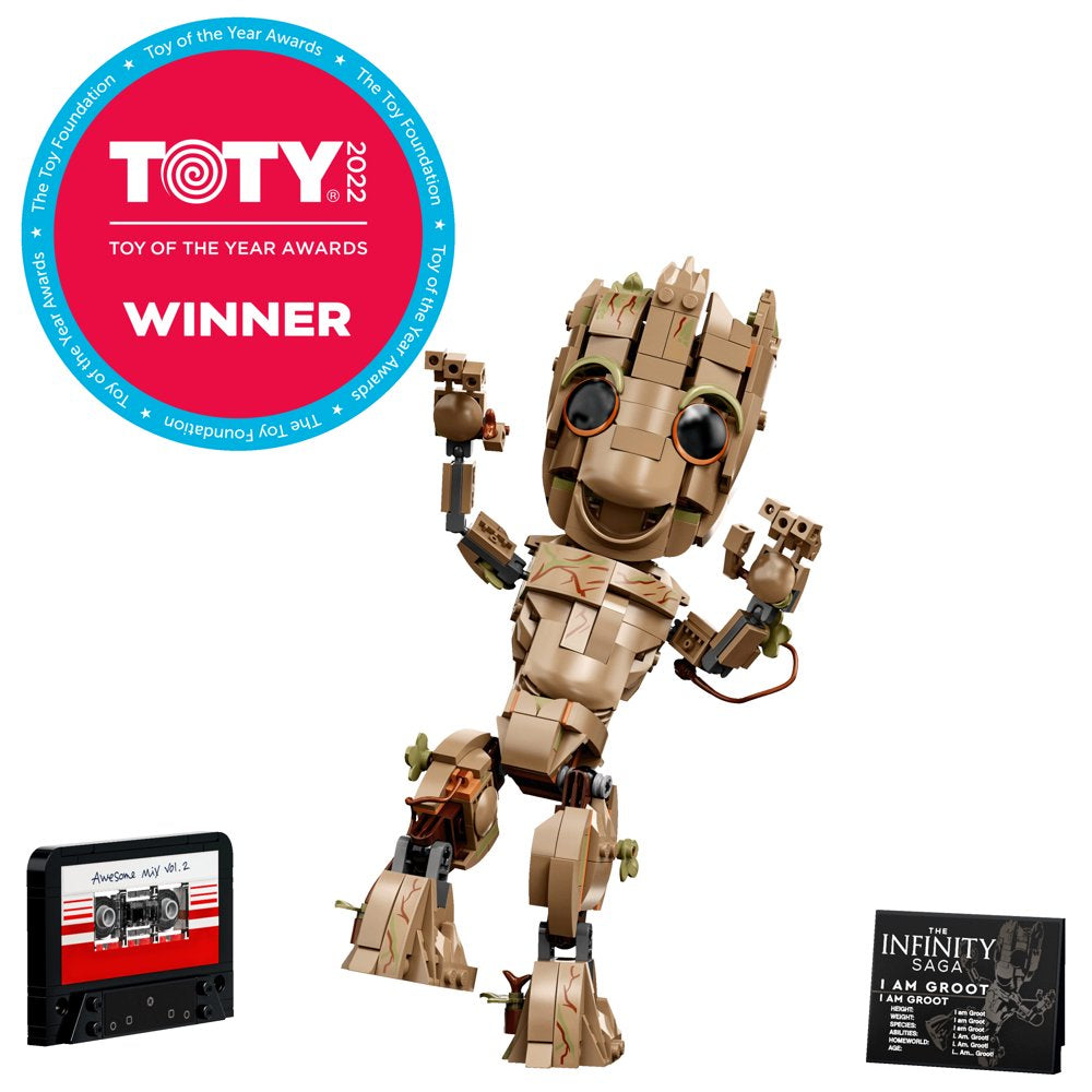 LEGO Marvel I Am Groot 76217 Building Kit (476 Pieces)