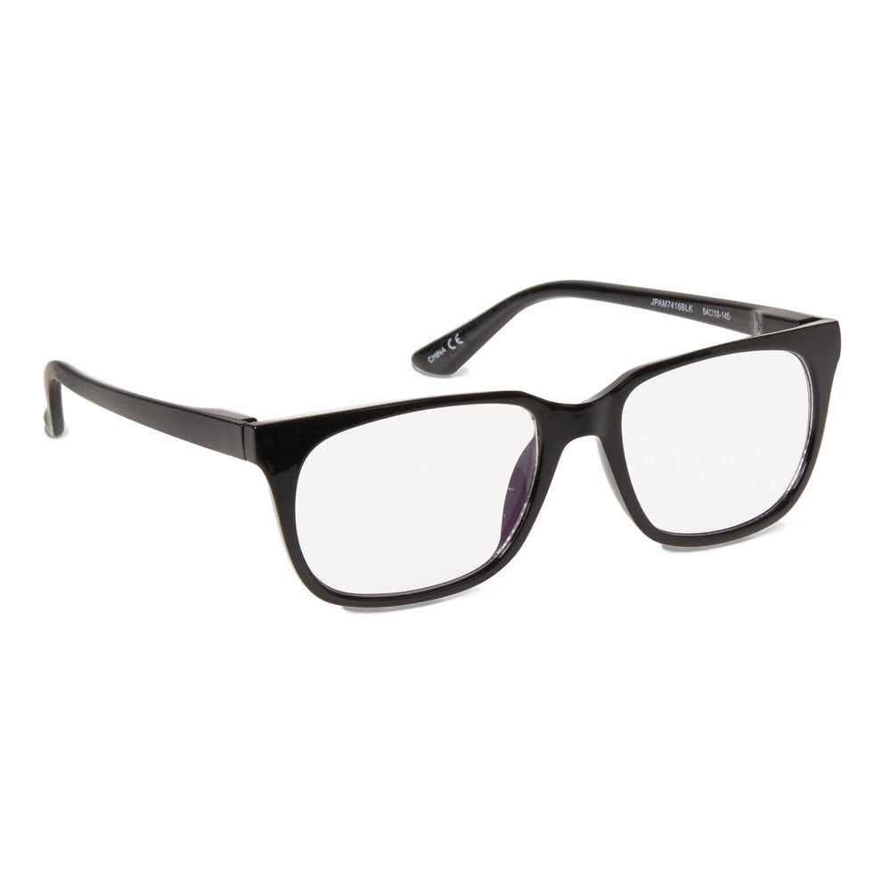 Equate Unisex Blue Light Glasses, Plastic Lens, Black Color