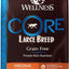 Wellness CORE Grain-Free High-Protein Large Breed Dry Dog Food, Natural Ingredients, Made in USA with Real Chicken (Puppy and Adult Recipes)