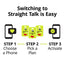 Straight Talk Apple Iphone 11, 64GB, Black- Prepaid Smartphone [Locked to Straight Talk]