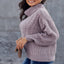 Sidefeel Womens Turtleneck Sweater Tunic with Cable Knit Long Sleeve Thick Warm plus Pullover Shirts 2XL 18-20
