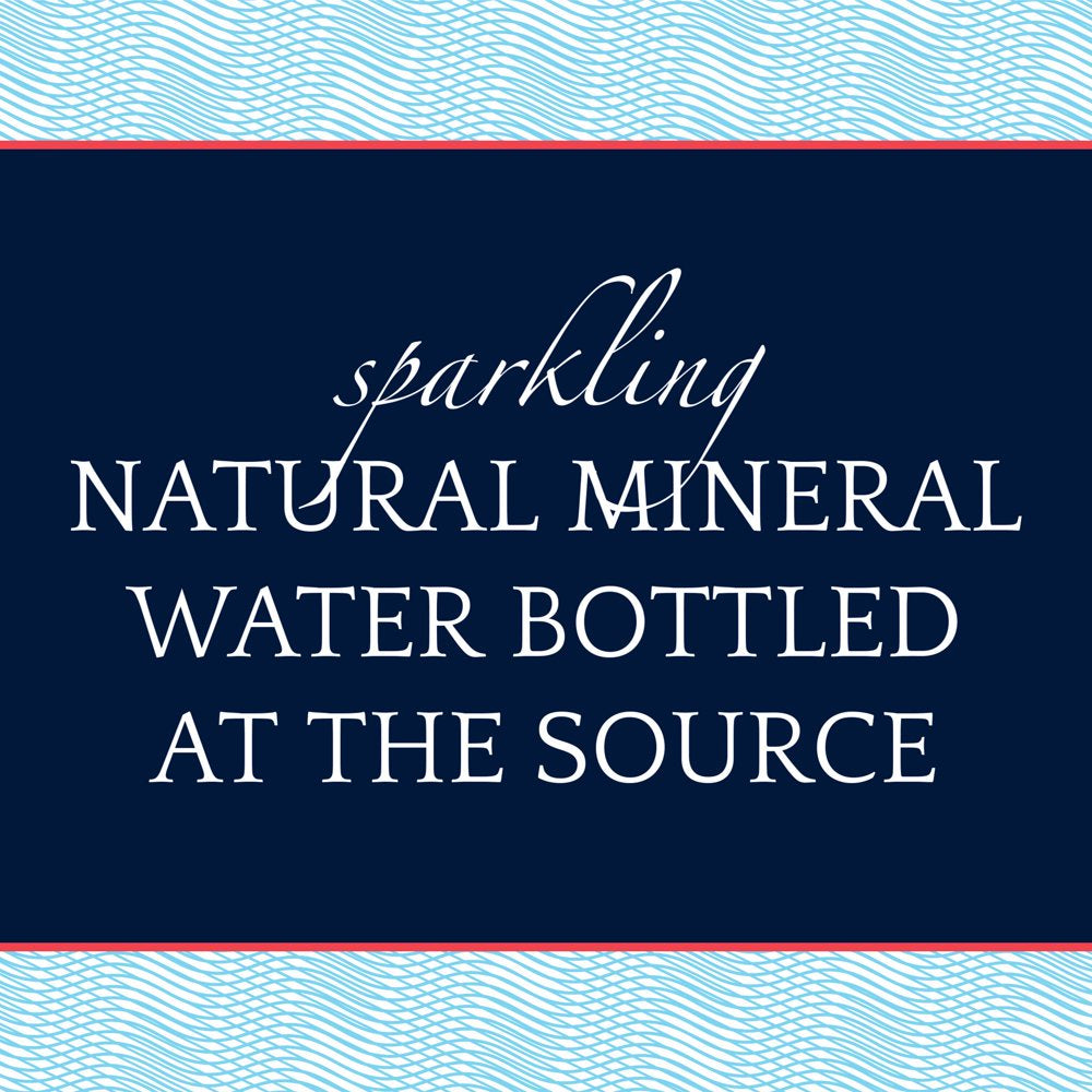 S.Pellegrino Sparkling Natural Mineral Water, 405.6 Fl Oz, 24 Pack