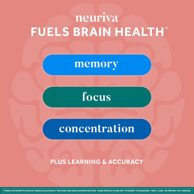 Neuriva Original Brain Health Support Strawberry Gummies (50 Count), Brain Support with Phosphatidylserine & Decaffeinated, Clinically Tested Coffee Cherry