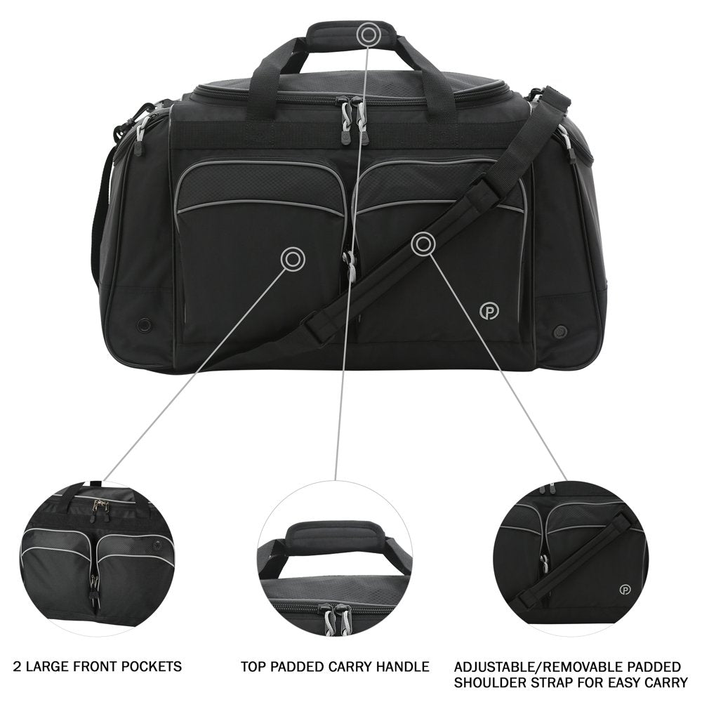 Protege 28" Sport Duffel Bag, Black
