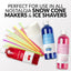 Nostalgia Premium Snow Cone Syrup Party Kit, 3 16-Ounce Snow Cone Syrups 20 Snow Cones, 20 Spoon Straws, SCK3