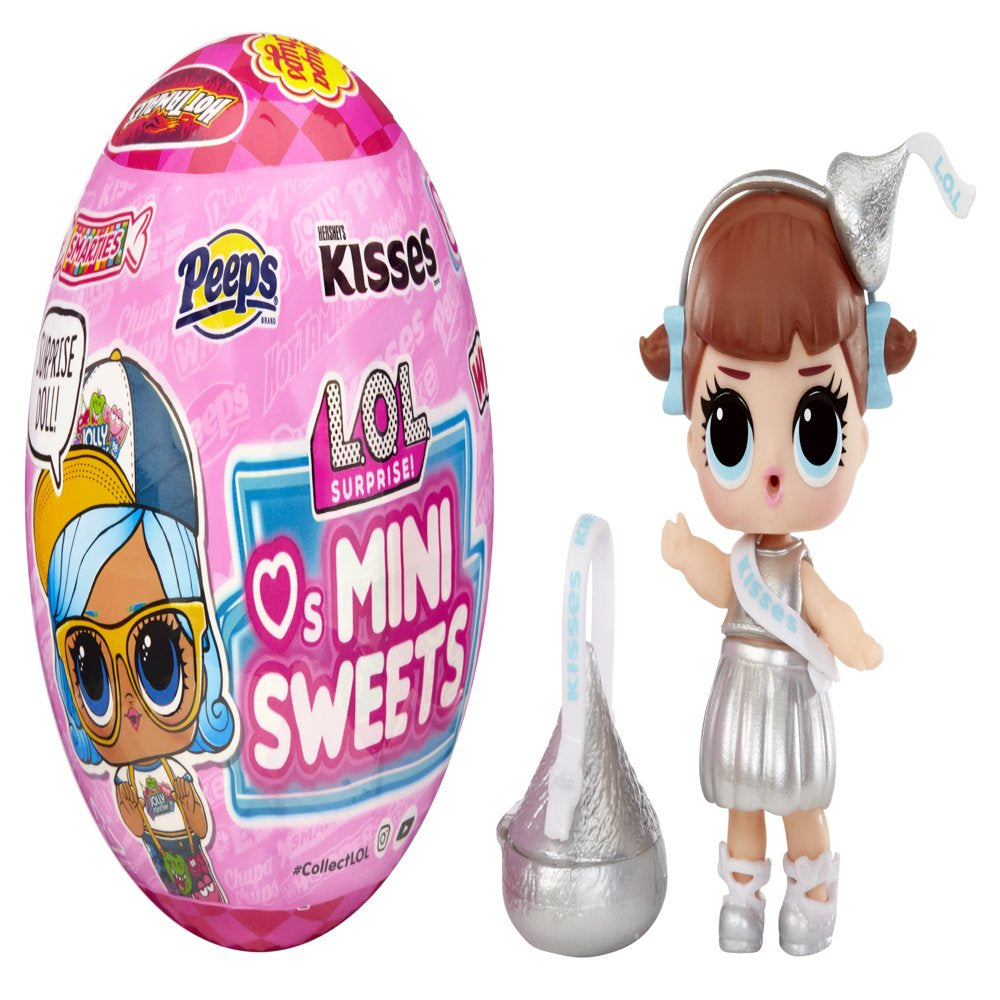 LOL Surprise Loves Mini Sweets Dolls with 8 Surprises, Candy Theme, Accessories, Collectible Doll, Paper Packaging