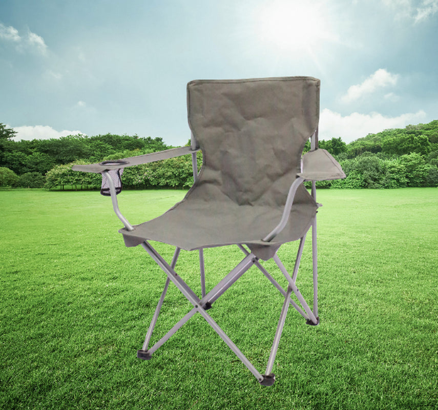 Ozark Trail Classic Folding Camp Chairs, with Mesh Cup Holder,Set of 4, 32.10 X 19.10 X 32.10 Inches