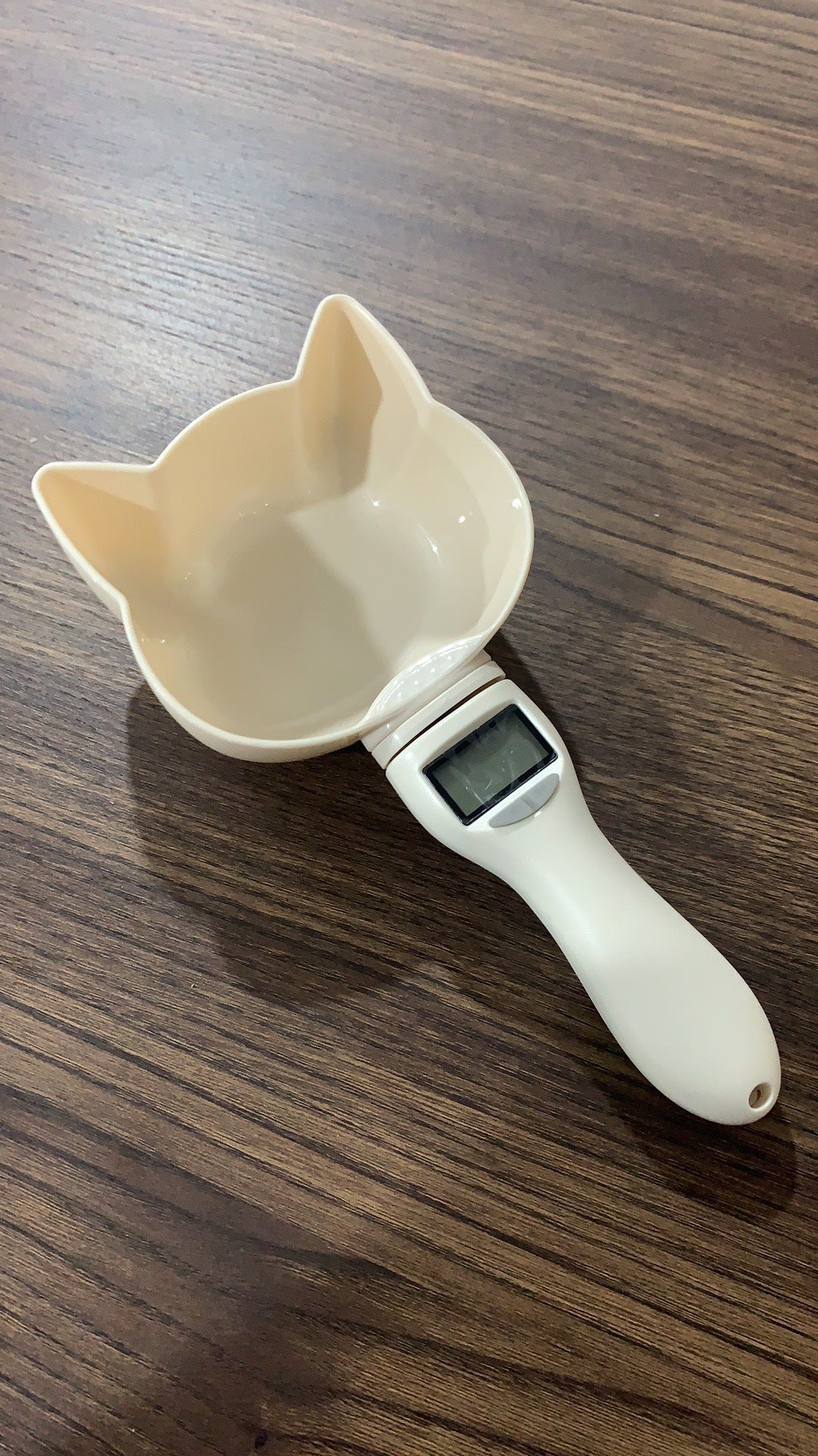 Pet Food Weighing Measuring Spoon Cat Dog Electronic