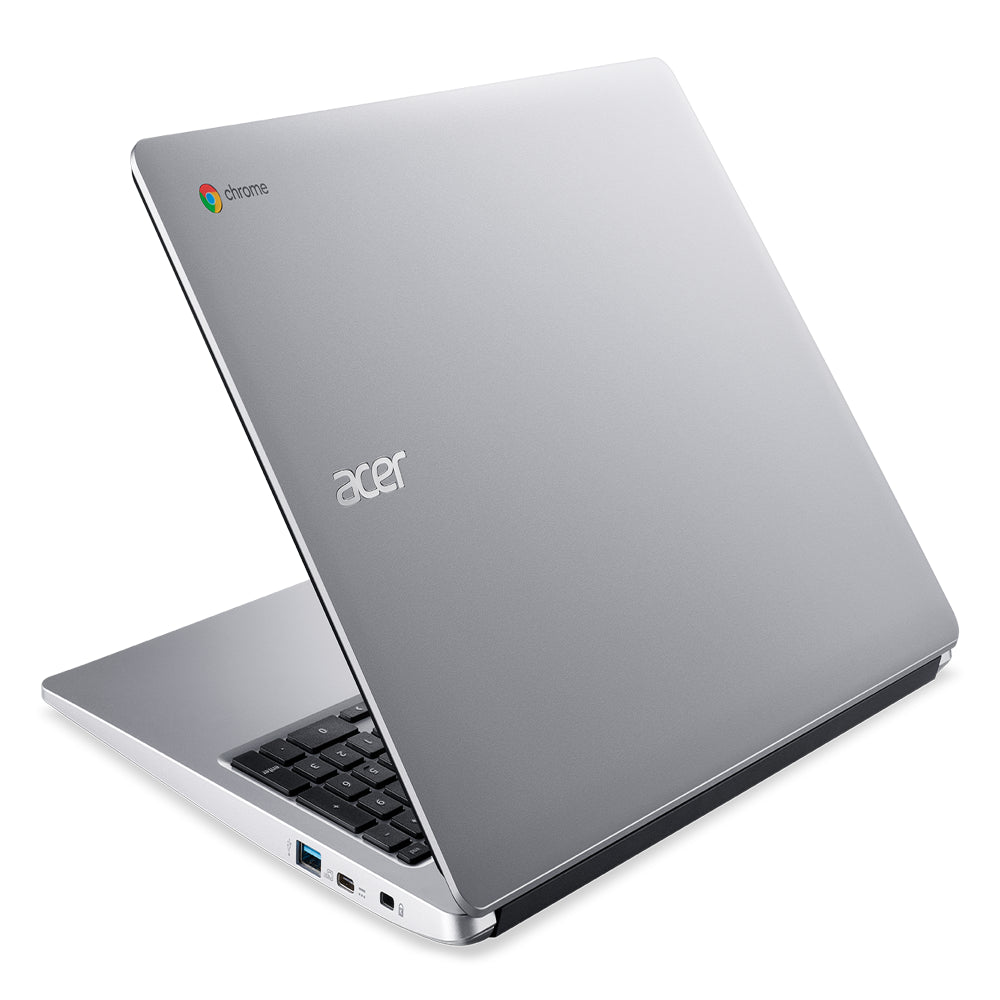 Acer Chromebook 315, 15.6" HD, Intel Celeron N4000, 4GB LPDDR4, Pure Silver, Chrome OS, CB315-3H-C19A