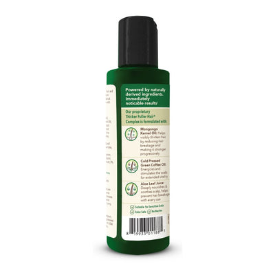 Thicker Fuller Hair Thickening Serum for All Hair Types, with Mongongo Oil and Green Coffee, 5 Fl Oz