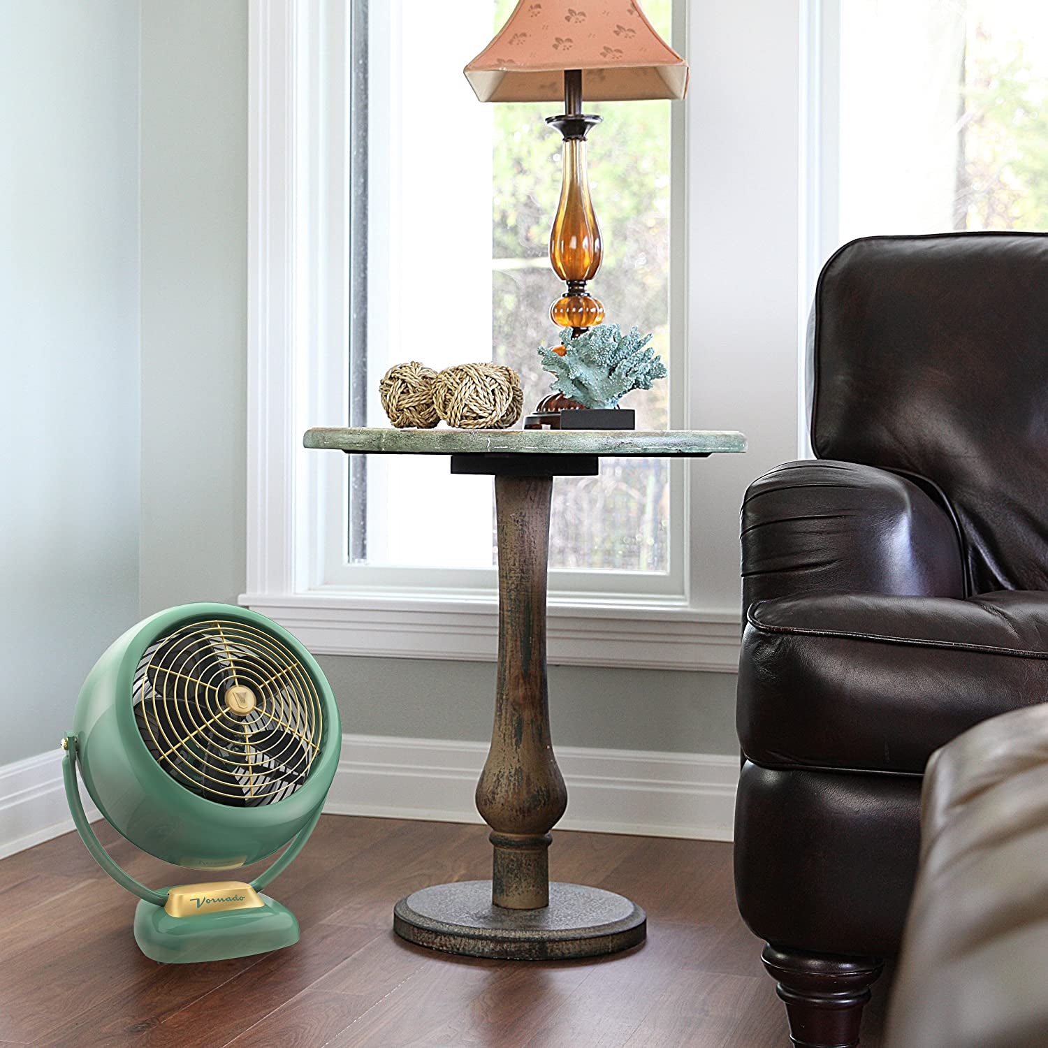 Vornado VFAN Sr. Vintage Air Circulator Fan, Green