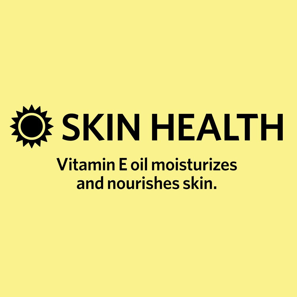 Spring Valley Skin Oil with Vitamin E, 24,000 IU, for All Skin Types, Unscented - 3 Fl Oz