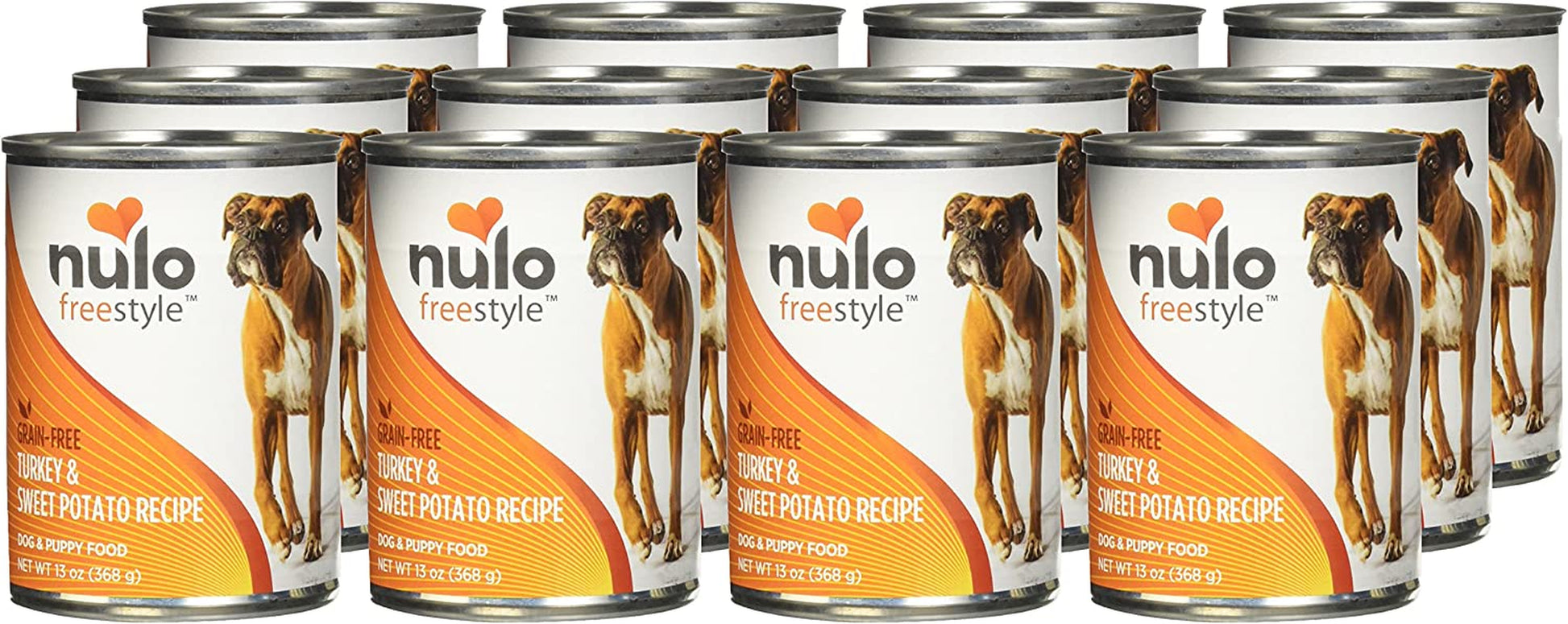 Nulo Adult & Puppy Grain Free Canned Wet Dog Food (13 Oz, Pack of 12)