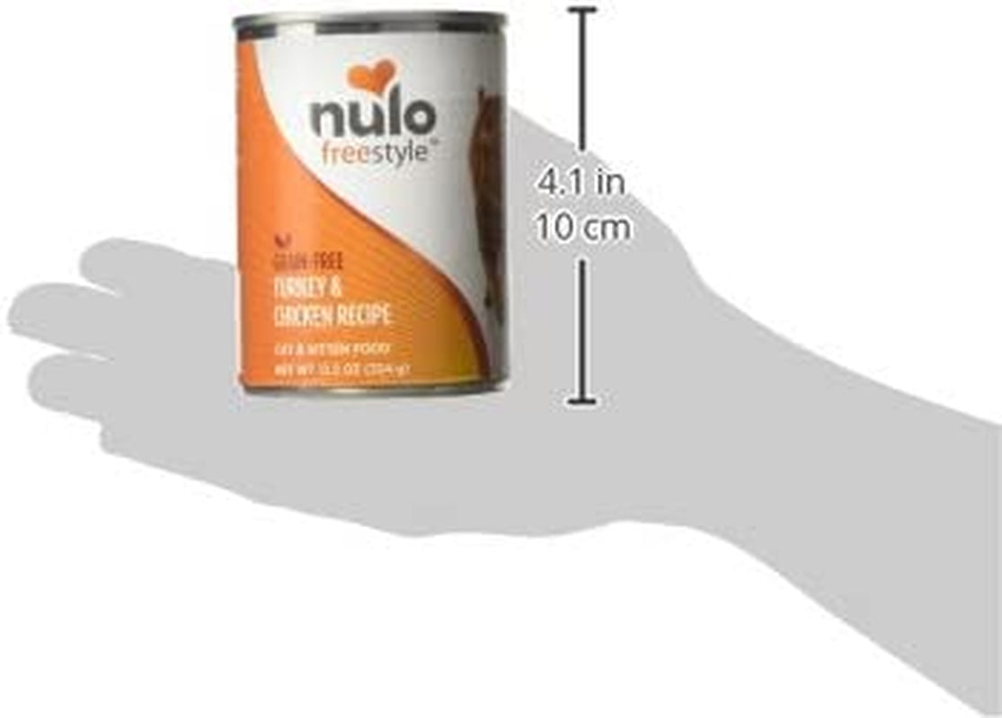 Nulo Grain Free Canned Wet Cat Food (Turkey & Chicken, 12.5 Oz, Case of 12)